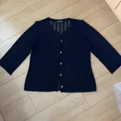 ブラックレースカーディガン