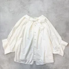 美品】 ADORE フラワー総レース プルオーバートップス 38 ホワイト 