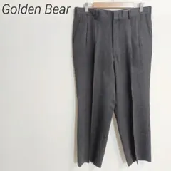 Golden Bear ブラック　スラックス ウエスト88 LL ☆3251のサムネイル
