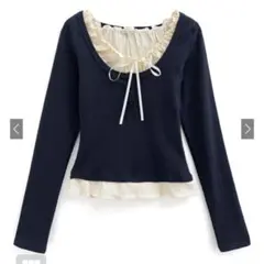 重ね着風 Tシャツ