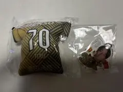 名古屋グランパス　ガチャガチャ　70 原選手　2025鯱の大祭典　2点セット