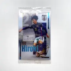伊藤純也 日本代表サッカーサイン入りカード - メルカリ