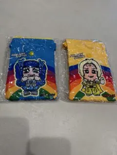 原宿フェスティバル ポーチ 2個セット