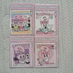 ESTHER BUNNY シール 4枚セット