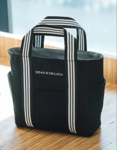 DEAN & DELUCA トートバッグ ブラック/グレー - メルカリ