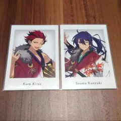 あんスタ 10周年 展示会 特典 ぱしゃっつ 鬼龍紅郎 神崎颯馬 紅月