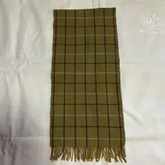Burberrys バーバリー　チェック柄マフラー　100%カシミヤ