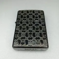 No.71】チューニングZIPPO アーマー ブラックデビル センターロゴ 