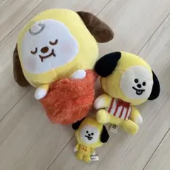 【値下げ】BT21 CHIMMYとTATAのぬいぐるみセット