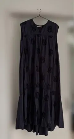 ヌキテパ Poplin Paisley Embroidery Dressのサムネイル