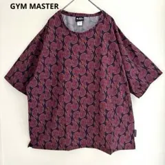 GYM MASTER ジムマスター 巻貝柄 半袖 メンズ 総柄 アウトドアのサムネイル