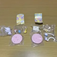 【未開封】ちいかわ　討伐シーンフィギュア　2個　（でかい鳥　豆腐擬態型）