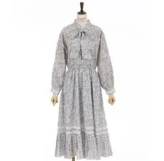 アクシーズファムボータイ花柄ワンピース