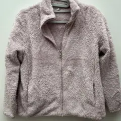 ピンク フリースジャケット