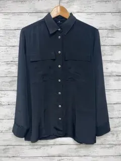 ミエコ ウエサコ　長袖シャツ　黒　サイズ9(M)のサムネイル