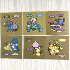 ポケモンパンシール デコキャラシール　第200弾　6枚セット