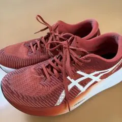 ASICS マジックスピード2 ランニングシューズ レッド　26.5cm