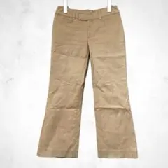 KUMIKYOKU 組曲 ストレッチ パンツ フレア ブーツカット ベージュ系