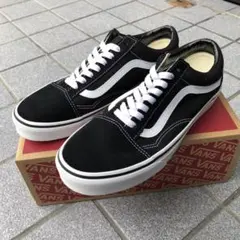VANS バンズ US企画 OLDSKOOL 定番モデル 黒白 26.5cm