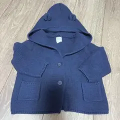 baby GAP ネイビー カーディガン 6-12ヶ月