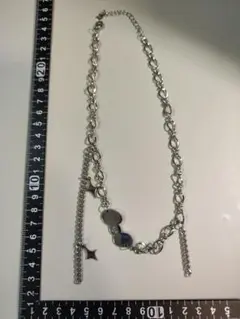 マウスモチーフ ネックレス＆ブレスレット 星デザイン ヒップホップ