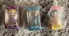 ディズニーキャラクター Q posket ミニチュアコレクション2　3個セット