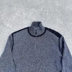 美品 バーバリーゴルフ ニット ワンピース モックネック ハーフジップ 日本製 美品 バーバリーゴルフ ニット ワンピース モックネック ハーフジップ