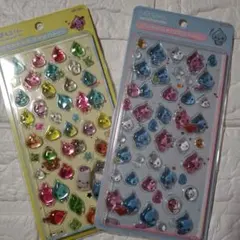 ◎しずくちゃん◎3Dステッカー硬いシール◎2枚