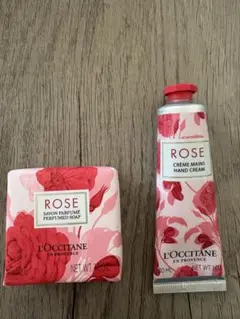 セール❗️【新品‼️】L'Occitane ローズ 石鹸 & ハンドクリーム セット