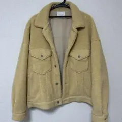 FREAK'S STORE ボアジャケット ベージュ　Lサイズ