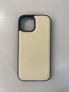 iPhone15ケース　アイボリー