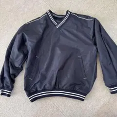 Mizuno ネイビー Vネックジャケット　リバーシブル