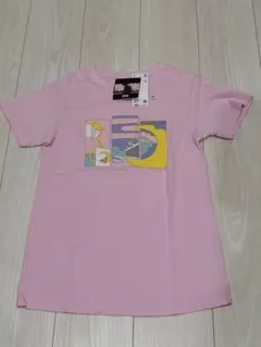 UNIQLO YOASOBI キッズ Tシャツ ピンク 130のサムネイル