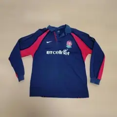 Nike 90年代　イングランド代表　ラガーシャツ Lサイズ オールタネイドのサムネイル
