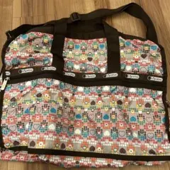 LeSportsac ボストンバッグ カラフル ラージウィークエンダー