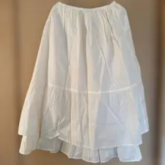 【Samansa Mos2】　フレアロングスカート