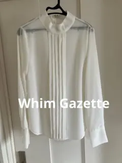 Whim Gazette ハイツイストスタンドブラウスのサムネイル