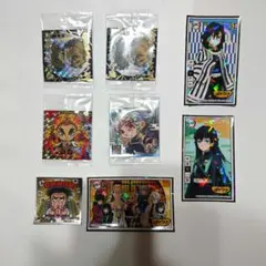 鬼滅の刃　ディフォルメシール　極レア　ウエハース　鬼滅の刃マン　シール　ばかうけ