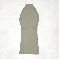 m*k様 BEAMS HEARTリブニット ロングワンピース 長袖 ゆるふわ 細