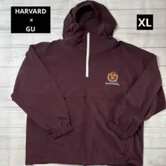 GU × ハーバード大学 オーバーサイズ アノラック パーカー XL