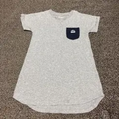 Lee 半袖ワンピース 110サイズ グレー
