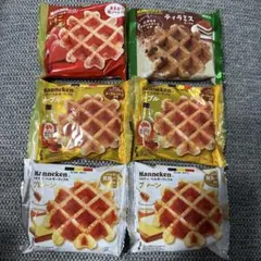 【週末限定価格】マネケン ベルギーワッフル 6個セット