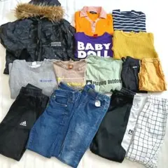 子供服まとめ売り　アウター入り　スポーツカジュアル　NIKE　adidas　男子