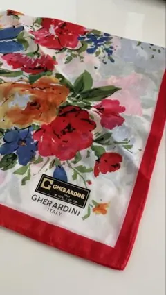 GHERARDINI ゲラルディーニItaly美しい発色のブランドハンカチ新品のサムネイル