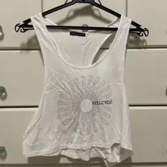 FEELCYCLE ホワイト タンクトップ