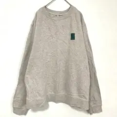 【極美品】トポデザイン スウェット 【L】　裏起毛　オーガニックコットン