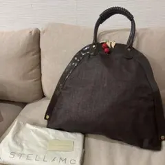 ￼ステラマッカートニーSTELLAMcCARTNEYラフィアトートバッグ限定品