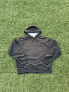 Champion ダークグレー フード付き パーカー カンボジア製