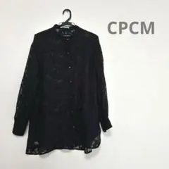 CPCM シーピーシーエム　レース 長袖　ブラウス シースルー　トップス　シャツのサムネイル