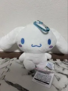 シナモロール ぬいぐるみ クリップ付き　がま口　タイトー限定